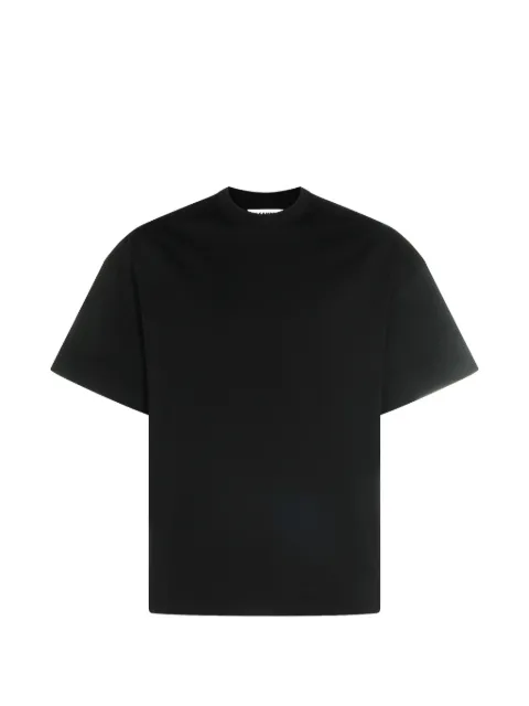 Jil Sander cotton T-shirt Black J02GC0173J20348