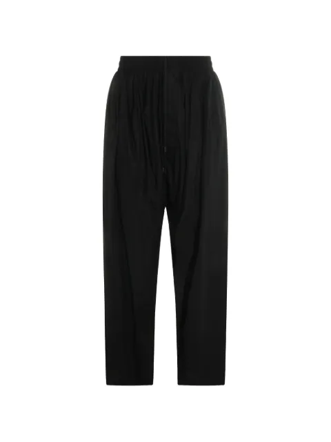 Vivienne Westwood drawstring pleated trousers Black 2F01001MW009QN401