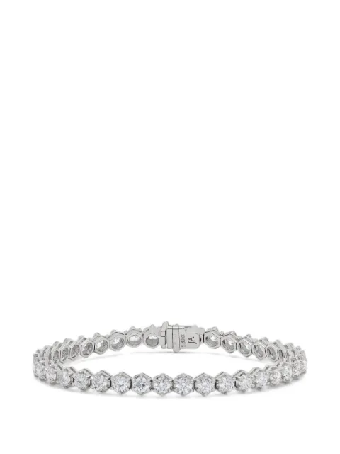 Jewels Aficionado Penelope diamond tennis-design bracelet White JAB6018KWG
