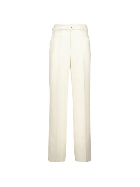 Gabriela Hearst Norman belted tailored trousers Neutrals 4262168S099