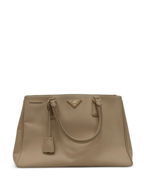 Prada Pre-Owned Galleria double-zip tote bag Brown RFCPUGBBA741368W