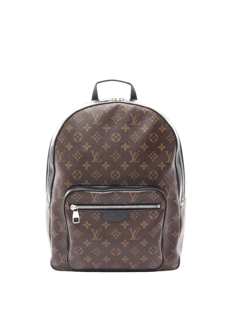 Louis Vuitton Pre-Owned 2020 Monogram Macassar Josh backpack Brown 2J55JY6GDVHXAWFE