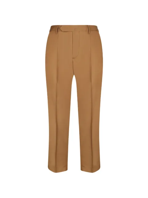 Dell'oglio pressed-crease trousers Brown PL01E298952