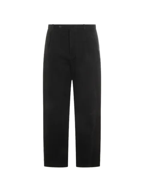 Jil Sander cotton straight-leg trousers Black J22KA0360J45369001