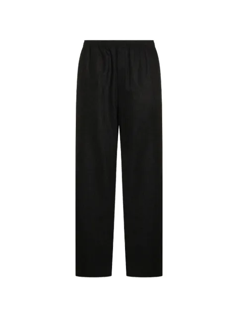 Jil Sander elasticated-waist wool trousers Grey J22KA0406J40333013