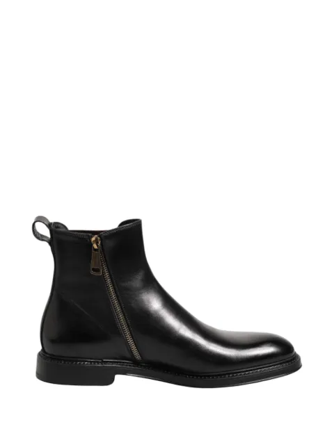 Dolce & Gabbana leather Chelsea boots Black A60321