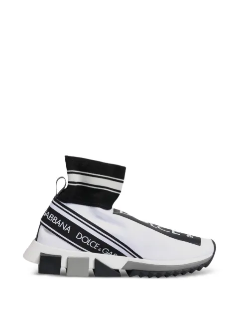Dolce & Gabbana Sorrento logo-print sneakers White CK1645AZ708