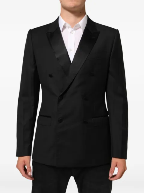 Dolce & Gabbana Martini double-breasted blazer Black GK2WMTGG829