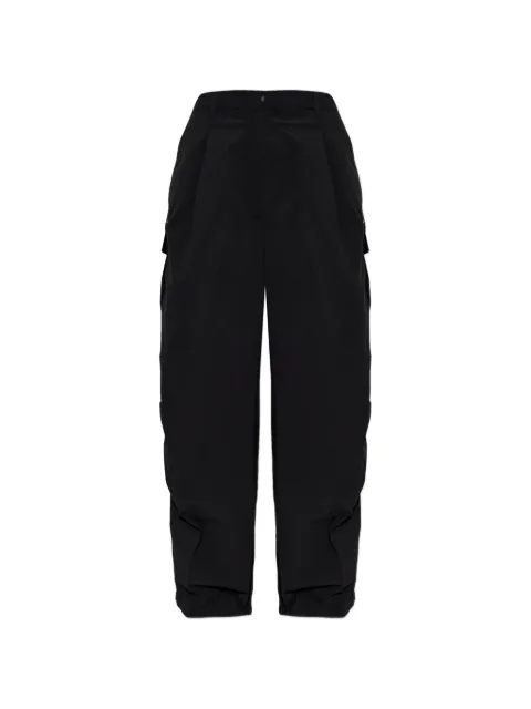adidas pleated-detail trousers Black KD2780