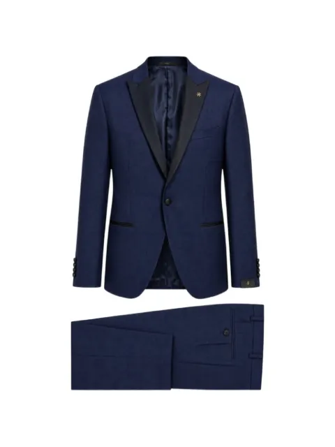 Manuel Ritz single-breasted suit Blue 3430AR335823316488