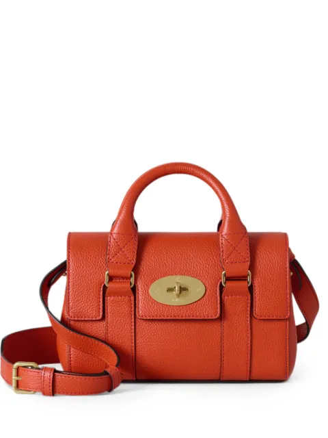 Mulberry Bayswater leather mini bag Orange RL8928205N663