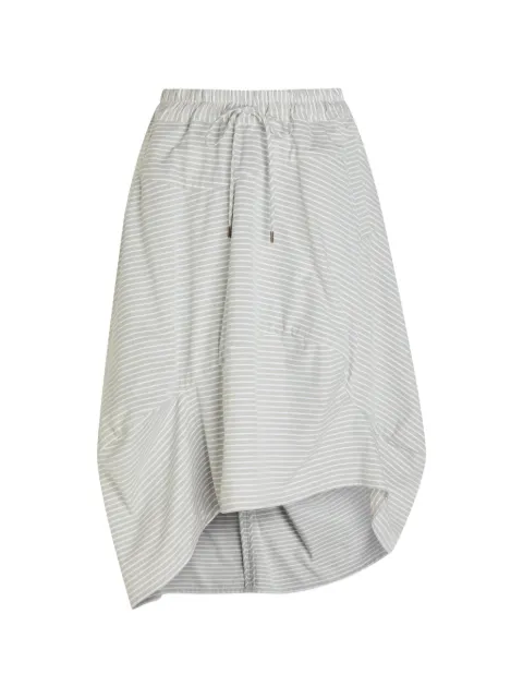 Vivienne Westwood Aerodrome asymmetric midi skirt Grey 1K01002YW01JM