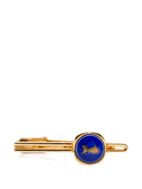 Celine Pre-Owned 1990s Caleche tie clip Gold 15016492