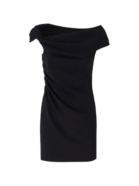 PINKO off-shoulder draped dress Black 107857A30P