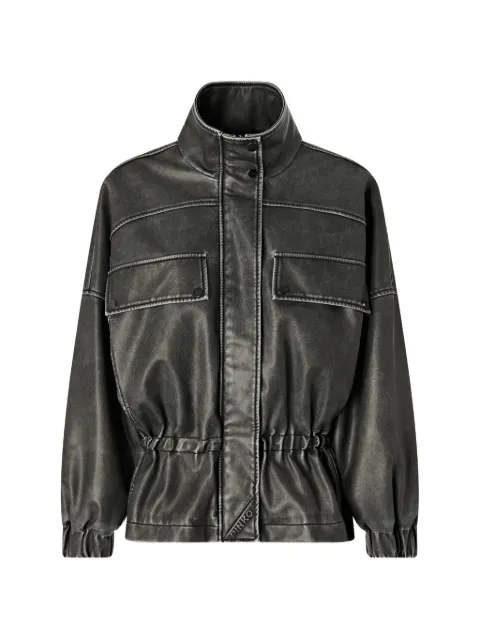 PINKO faded-effect jacket Grey 107074A3E8