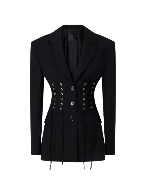 PINKO lace-up blazer Black 107583A3G3
