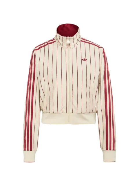 adidas Firebird pinstripe-pattern track jacket Neutrals KT1850