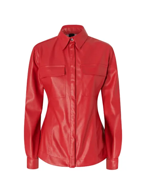 PINKO flap-pocket shirt Red 107128A3EQ