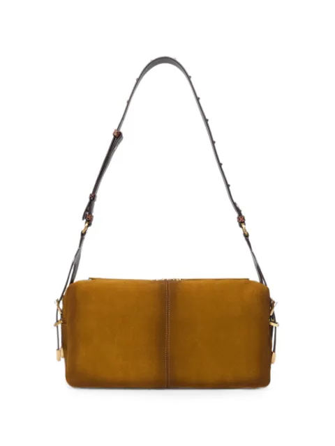 PINKO suede shoulder bag Brown 106676A3DB