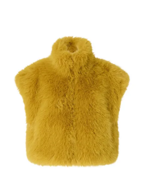 PINKO high-neck gilet Yellow 107688A3MU