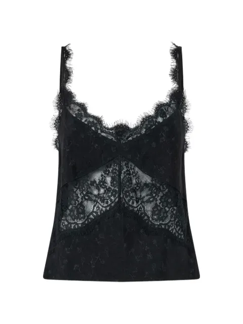 PINKO lace lingerie top Black 107319A3FC