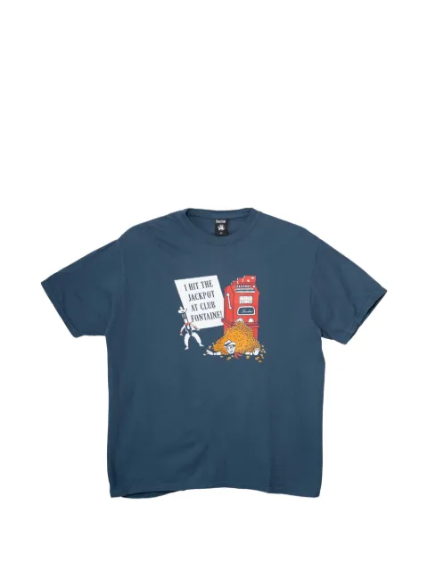 Sinclair Jackpot graphic-print T-shirt Blue SMT1051
