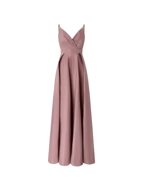PINKO long taffeta dress with slit Pink 107588A3GK