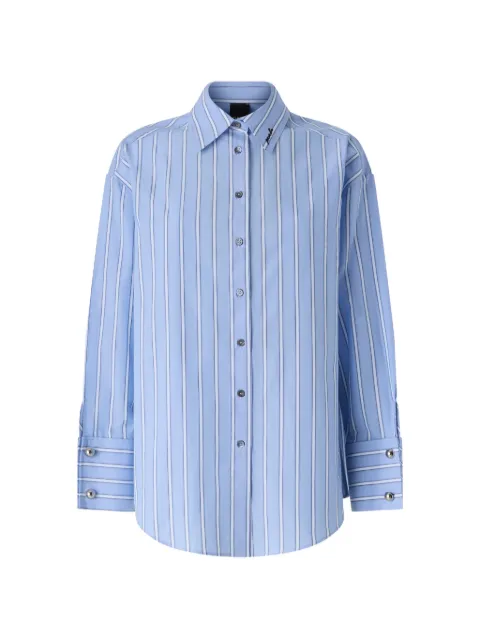 PINKO striped cotton shirt Blue 107218A3HU