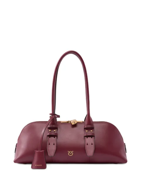 PINKO large Escape Bag buckle-detail shoulder bag Red 106169A0QO