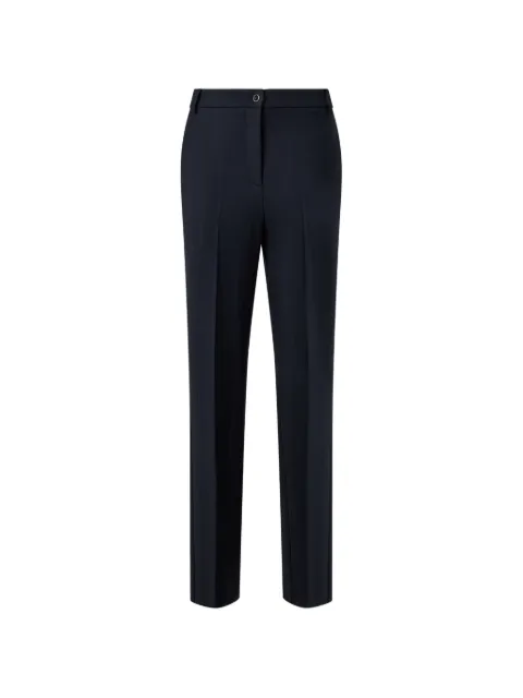 PINKO stretch wool-blend cigarette trousers Blue 107264A3IF