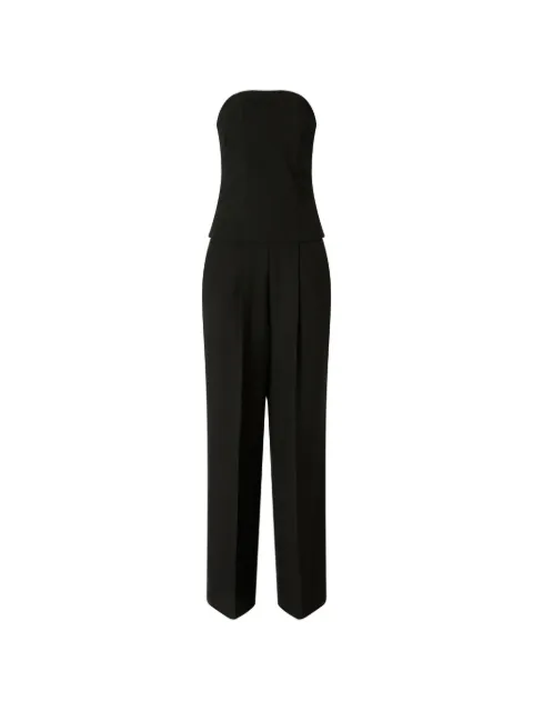 PINKO strapless wide-leg jumpsuit Black 107840A3MI