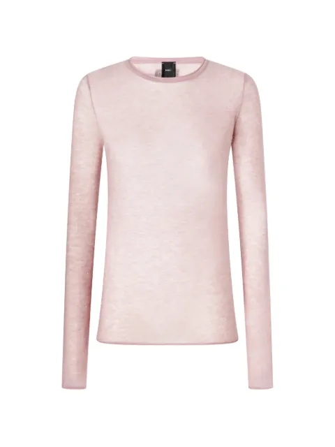 PINKO sequin-embellished long-sleeve top Pink 105398A2PM