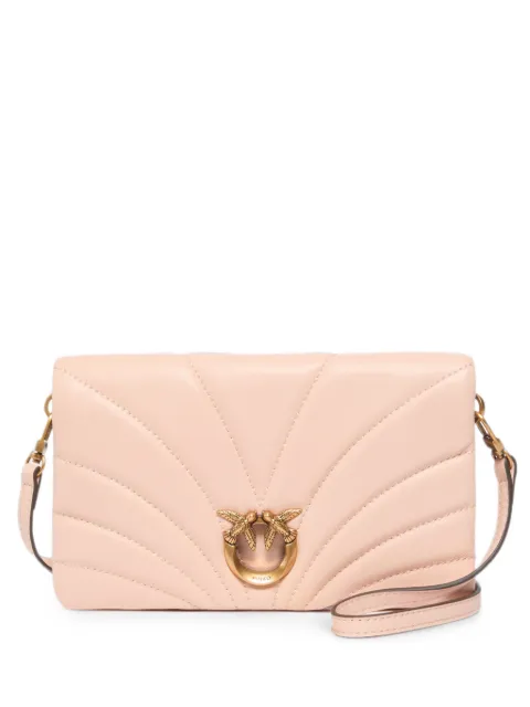 PINKO Love Birds quilted shoulder bag Pink 107039A0F2