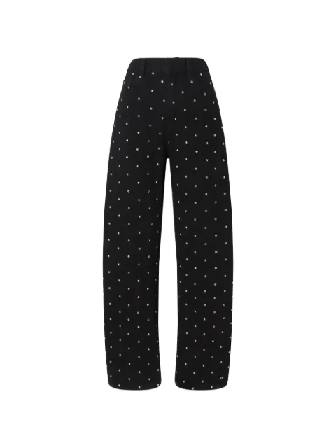 PINKO crystal-embellished jeans Black 107196A3J5