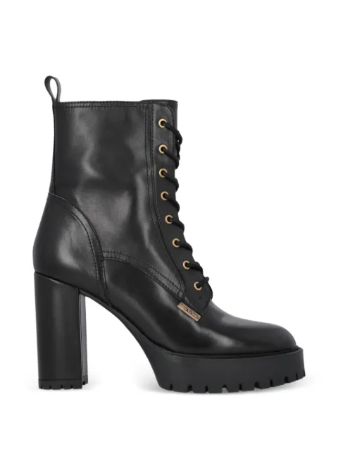 PINKO lace-up platform ankle boots Black SD0581P001