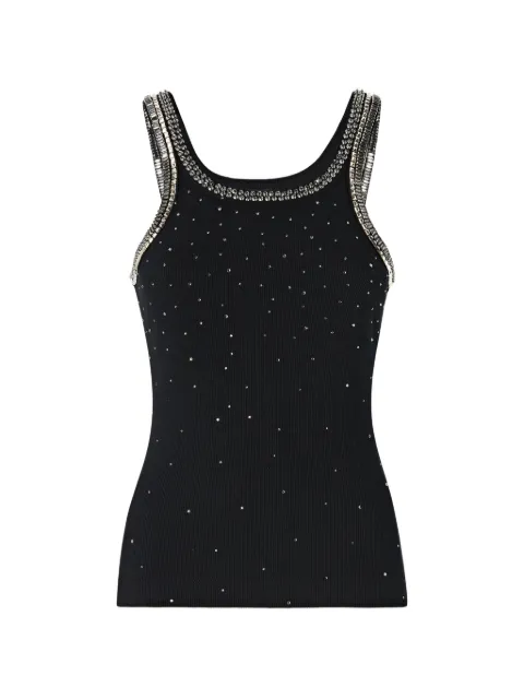 PINKO top with bejewelled embellishment Black 104109A3J4