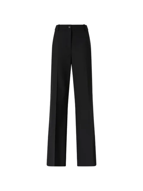 PINKO tailored wool crêpe trousers Black 107214A3G3