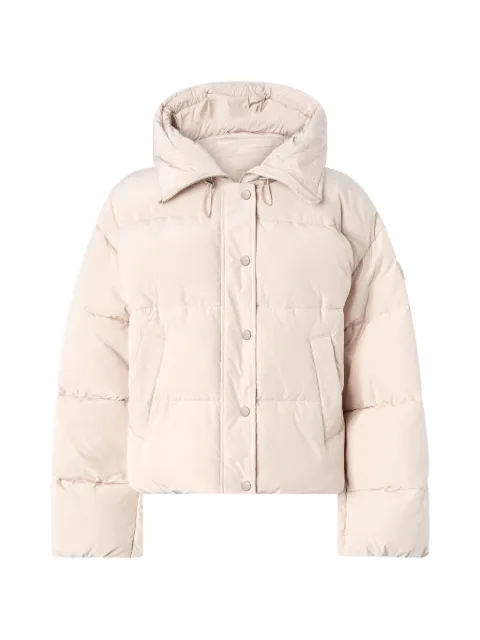 PINKO down jacket in water-repellent technical canvas Neutrals 105656A39J