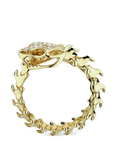 Shaun Leane Serpent's Trace diamond wrap ring Gold ST032YVWHRZJ