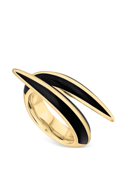 Shaun Leane Sabre Deco crossover ring Gold SA071YVBKRZJ