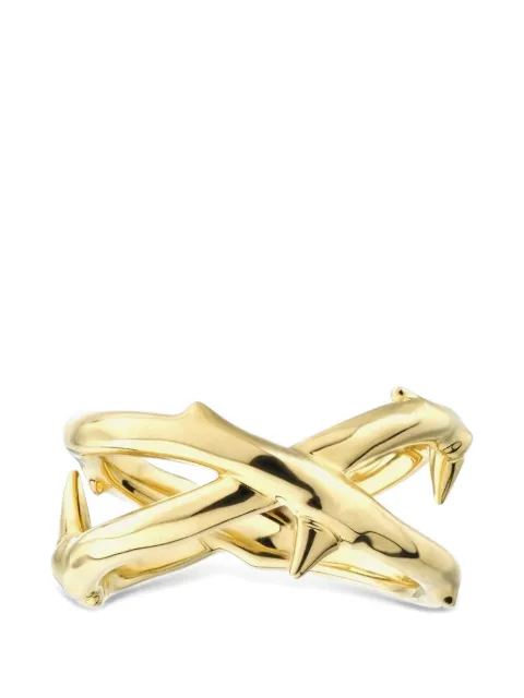 Shaun Leane Rose Thorn wide-band ring Gold RT002YVNARZJ