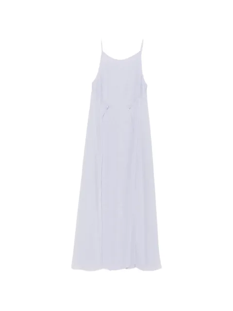 Emporio Armani spaghetti-strap midi dress Purple EW003215AF10209