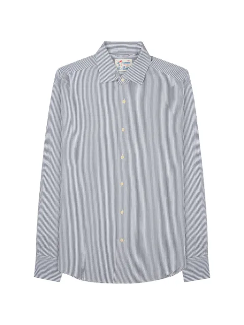 MC2 Saint Barth Pamplona striped shirt Blue PAMP001