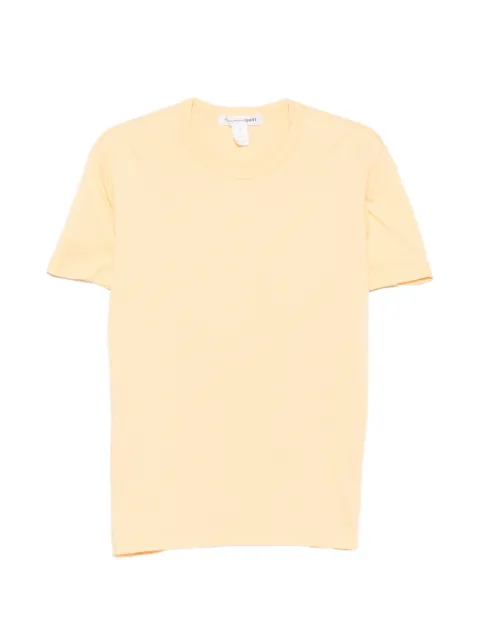 Comme Des Garçons Shirt zip-detail T-shirt Neutrals FQT015S26