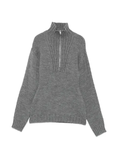 Jil Sander ribbed-knit sweater Grey J02GP0292J14866