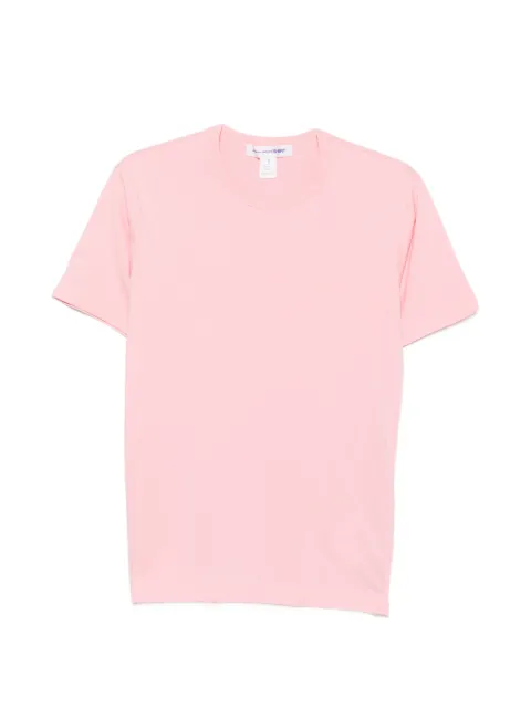 Comme Des Garçons Shirt zip-detail T-shirt Pink FQT015S26
