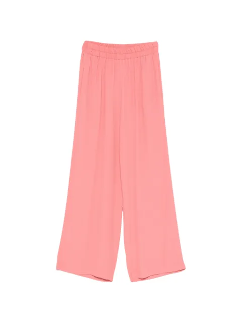 CARLA G. elasticated-waistband wide-leg trousers Pink PEIV13D618