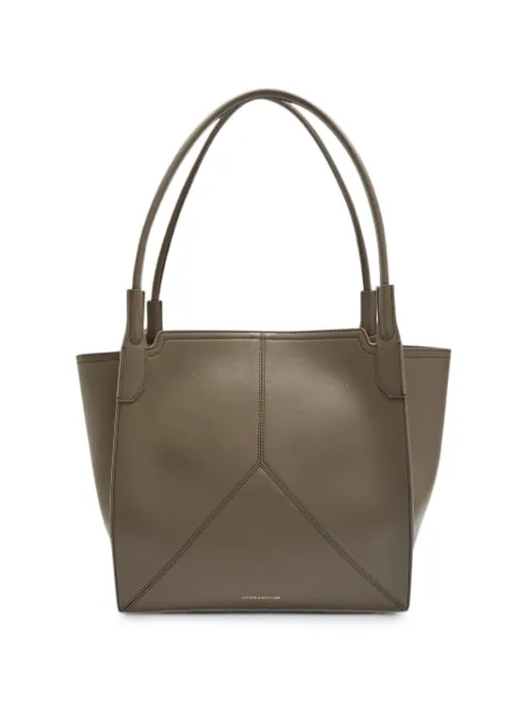 Victoria Beckham Victoria panelled leather tote bag Green B325AAC006915A