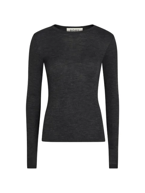 Róhe long-sleeve top Grey 42020286