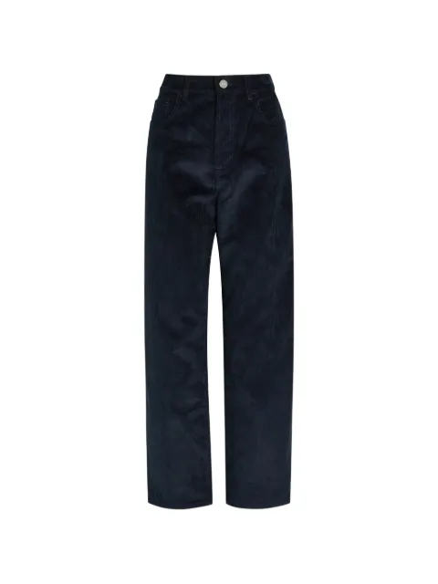 Róhe Bruun corduroy trousers Blue 82030424